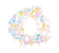 Healifty 100pcs Dolphin Nail Art Accessories Ocean Resin Animals for Nautical Theme DIY Manicure Supplies Including Tiny Fish Figurines and Resin Nail Charms