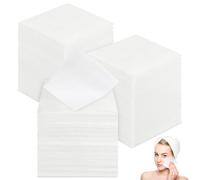 Healifty 100pcs Gauze Pads, 10cm x 10cm Sterile Gauze, Non-Woven Swabs, Medical Cotton Wool Pads, Non-Adhesive, Soft, Highly Absorbent, Sterile Dressings for Wounds Cleaning First Aid Care