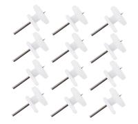 Healifty 100pcs Invisible Nail Screws Wall Hooks Non-Trace Picture Hangers Mini Nails for Hard Walls Photo Frame Hanging Art Painting Frame Hook Set