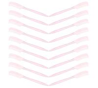 Healifty 100pcs Mini Eyelash Comb and Eyebrow Comb Tool for Women, Portable Plastic Design, Sl nd Elegant Makeup Brush for Daily Use and Travel