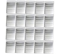 Healifty 100pcs Multi-Function Insulated Thermal Bags Thickened Aluminum Foil Insulation Bags for Pizza Cake Fresh Food Barbecue Storage with Sealed Adhesive Closure (15x22+4 Cm