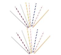 Healifty 100pcs Paper Marshmallow Sticks Long Candy Treat Sticks for DIY Sweets Convenient Eco Friendly for Weddings Christmas Holiday Parties and Chocolate Making
