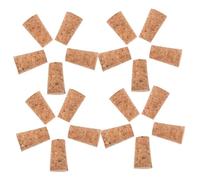 Healifty 100pcs Tapered Glass Bottle Cork Stoppers Tight-Seal Wine Bottle Plugs for Home Bars Restaurants Cafes Prevent Leakage Preserve Flavor