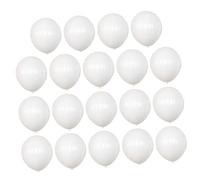 Healifty 100Pcs White Balloons Latex Balloons for Birthday Party Shower and Wedding Decorations for DIY Balloon Arches and Festive Celebrations