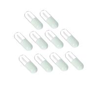 Healifty 10Pcs 5Ml Lip Gloss Tubes, Reusable PP Plastic Mini Empty Lip Oil Sub Tubes, Compact Travel Containers for Girls