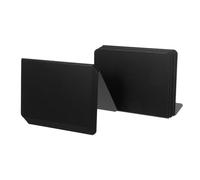 Healifty 10Pcs Acrylic Table Signs with Dry Erase Surface Frosted Black Vertical Display Stands for Weddings Bridal Showers and Party Decorations Reusable Desk Name Plates