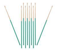Healifty 10pcs Bamboo Ear Wax Pickers with Anti-Skid Handle, Earwax Cleaning Sticks for Safe and Easy Earwax Removal, Ear Clean Accessories for Personal Use