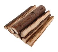 Healifty 10pcs Brown Dried Firewood Decorative Logs for Indoor and Fire Pits, Realistic Rustic Wood Sticks Creating Authentic Campfire Atmosphere for Fireplace Display