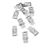 Healifty 10pcs Downlight Retaining Spring Clips for Spotlights and Hallway Lights Metal Recessed Light Spring Clips Easy to Install Multi-use Design Accessory
