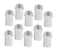 Healifty 10Pcs Drum Swivel Nuts Replacement Inner Iron Tom Lug Floor Drum Spare Parts Compatible with Snare Military Jazz Kits