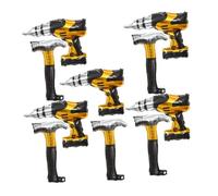 Healifty 10pcs Electric Screwdriver Drill Set Hammer Balloons Sturdy Aluminum Foil Balloons for Birthday Party Decorations Table Centerpieces and