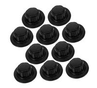Healifty 10pcs Fan Nut Covers Replacement Caps for Electric Fans Lightweight Abs Plastic Easy to Install