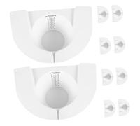 Healifty 10pcs Female Urine Collection Hat Sampling Cups for Toilet Stool Sample Collection Easy to Clean and User-friendly Design