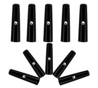 Healifty 10pcs Folding Umbrella Tail Beads Replacement Tips Compact Plastic Bone Covers Accessories for Outdoor Patio and Fishing Sunshade Umbrella