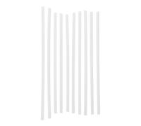 Healifty 10pcs Guitar Fingerboard Side Dot Markers 1.5mm White Plastic Fretboard Parts for Electric and Acoustic Guitars Music Instrument Accessories for Accurate Playing