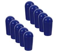 Healifty 10pcs Guitar Toggle Caps Potentiometer Dial Caps for Electric Guitar Bass Blue Knob for Accessories and Control Knobs