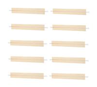 Healifty 10pcs Hand Pressure Sealing Machine Heat Seal Strips with Cloth Cover High Temperature Resistant Heating Strips for Plastic Bag Packaging Sealer Accessory