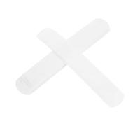 Healifty 10pcs Hard Hat Insert Sweat Pads for Hats White Non-woven Fabric Breathable Easy Application Accessories for Work Safety