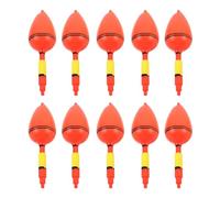 Healifty 10pcs Large Fishing Float for Ocean Float Fishing with Smooth Casting Performance and Reduced Casting Resistance 40mm Diameter