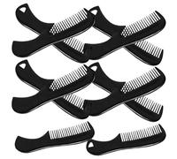 Healifty 10pcs Mens Beard Comb Set Mini Pocket Hair Combs without Hole for Grooming Travel Beard Care