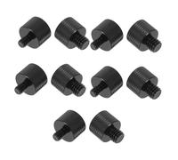Healifty 10PCS Mic Mount Adapter to Screw Converter Nuts for Microphone Stand Tripod Arm Compatible with Studio Stage Broadcast Podcast Use
