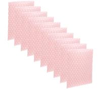 Healifty 10pcs Pink Heart Design Bubble Mailers Padded Envelopes 20x15cm Small Packaging Bags for Secure Shipping and Mailing Protection