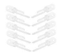 Healifty 10pcs Plastic Blind Wand Tips Replacement for Vertical Blinds Tilt Wand Repair Parts for Smooth Curtain Operation Tool Installation