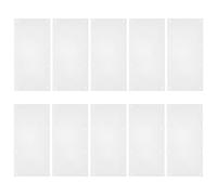 Healifty 10pcs Plastic Pet Cage Urine Guard Liner with 8-hole Detachable Design, Splash and Scatter Protection for Bunny, Guinea Pig, Small Animal Habitats