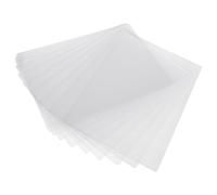 Healifty 10pcs Plastic Sleeves Sheet Sleeves A4 Size 12.18x8.65x0.04in Abs Material Excellent Protection Safe Materials for Festive Decorations and Supermarket Price Displays