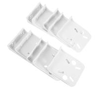 Healifty 10pcs Plastic Water Filter Mounting Brackets for Easy Installation Wall Mount Holder Rack for Kitchen Organization Sturdy Support for Water Filter Housing