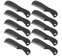 Healifty 10pcs Pocket Sized Comb for Beard Combs for Men Mustache Grooming Tool for Mens Hair Care