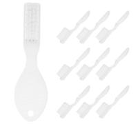 Healifty 10pcs Prison Toothbrush with Short Soft Handle Ergonomic Lightweight Design for Inmates Safe Anti-self- Oral Care Suitable for Correctional and Rehabilitation Facilities