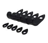 Healifty 10pcs Saxophone Thumb Rest Cushions Plastic Protective Pads Saxophone Support Accessories for Alto Tenor Soprano with Thumb Mat Suitable for Instrument Playing Rest