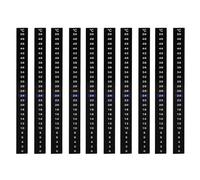 Healifty 10pcs Self-Adhesive Fermentation Strips 0-50°c Temperature Gauge for Mason Jar Homebrewing, Wine Beer Carboy Fermenter Temperature Monitor