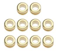 Healifty 10Pcs Zinc Alloy Guitar String Beads Replacement Accessory for Acoustic and Classical Guitars Professional Decorative String Beads for Use