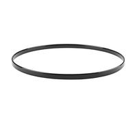 Healifty 12-inch Black Drum Hoop Ring Rim Replacement for Snare and Bass Drums Percussion Hardware Instrument Spare Parts Tension Ring for Maintenance