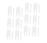 Healifty 12 Sets Exercise Ball Plug Replacement Kit Reusable Inflatable Adapter Plugs for Yoga and Fitness Balls Easy Install Air Stoppers for Balance Training Pins for Multiuser Gym and