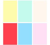 Healifty 12pcs Colored Overlay Bookmark Strips for Reading Support with Scale and Line Guide Transparent Dyslexia Reading Aids to Reduce Visual Stress Suitable for Students and Adults