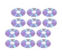 Healifty 12pcs High Capacity Writable Dvd-r Discs 4.7gb Plastic Blank Discs for Music and Phone Call Recording with Secure Archival and High Fidelity Sound, for Office and Classroom Use
