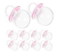 Healifty 12pcs Pacifier Candy Boxes Cute Mini Treat Boxes for Sweets Gender Reveal Party Decorations for Shower