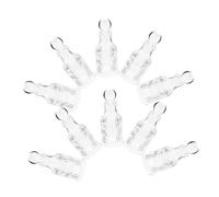 Healifty 12pcs Refillable Holy Water Vials Transparent Bottles for Christian Baptism Church Weddings Religious Ceremonies Portable Sacred Water Containers