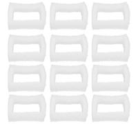 Healifty 12pcs White Sponge Cat Water Filter Replacement for Pet Water Dispenser and Fountain, Filters out Dust, Suitable for Home and Pet Store Use