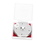 Healifty 13 Note Pitch Tuner for Erhu and Musical Instruments with Precise Pitch and Rotary Mouth-blowing Tuning, Silver Abs and Zinc Alloy Disc-shaped Design, for Group Performing