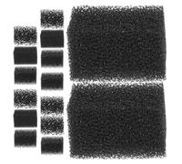 Healifty 15pcs Halloween Makeup Stipple Sponges Kit for Realistic Scar Bruise and Beard Reusable Theatrical Makeup Sponges for Cosplay Stage and Party Use