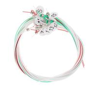 Healifty 15pcs Lyre Harp Strings Replacement for Classical Lyra Harp Instrument Strong Treble Bright Bass Smooth Tone Transition Easy to Install for Beginners and Musicians