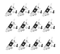 Healifty 15pcs Speaker Terminal Block Connector Strip for Audio Amplifier Spring Wwoofer Terminal Strip Horn Lug Push Release Plate Speaker Wire Lug Use for Leading Wire Connector