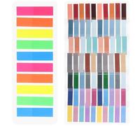Healifty 1600pcs Label Stickers Sticky Tabs for Book Tabs Adhesive Reading Markers as Index for Notes for Household Page Marker