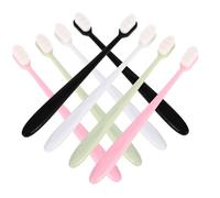 Healifty 16pcs Soft Bristle Toothbrush Set for Sensitive Teeth Postpartum Oral Care Deep Cleaning Gum Care Portable Manual Toothbrushes for Adults and Random Color