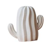 Healifty 1Pc Modern Ceramic Cactus Decor Simple Home Ornament for Bedroom Living Room Creative Plant Craft for Indoor Outdoor Decoration Elegant Chic Design Home Accessory