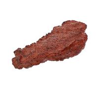Healifty 1Pc Realistic Simulation Steak Model Fake Steak Decoration Prop Educational for Photography Kitchen Decor Food Prop for Display Pretend Play
